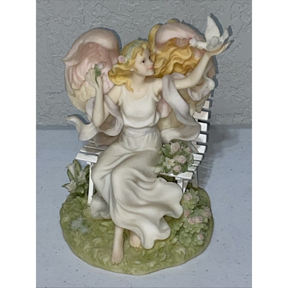 VTG Seraphim Classics Angel Michelle Hope Blooms 2001 #84387 Signed Gaylord Ho